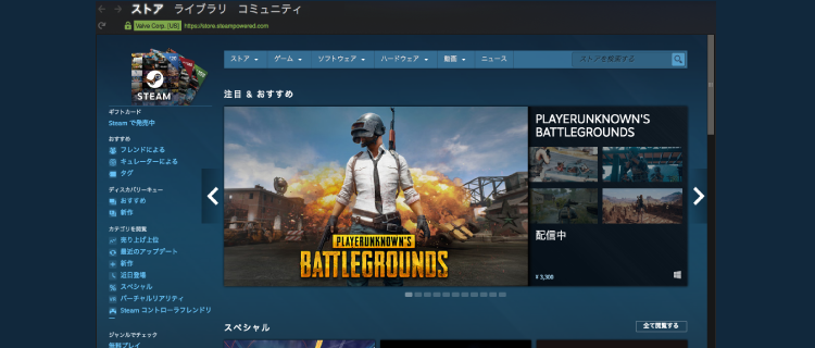 Mac Parallelsでsteamのゲームやってみた やってみたログ